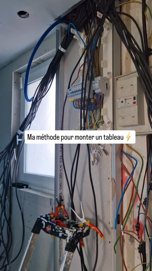 Ma méthode pour monter un tableau électrique